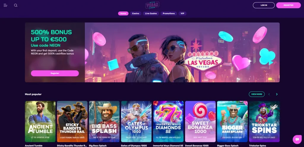 NeonVegas casino